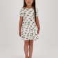 Twirl dress in Spring Turtles