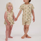 Ruffled Dress in Spring Bunnies